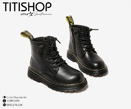Giày Boot Bé Trai & Gái Ver 2
