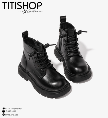 Giày Boot Bé Trai & Gái Ver 2