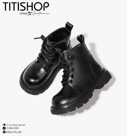 Giày Boot Bé Trai & Gái Ver 2