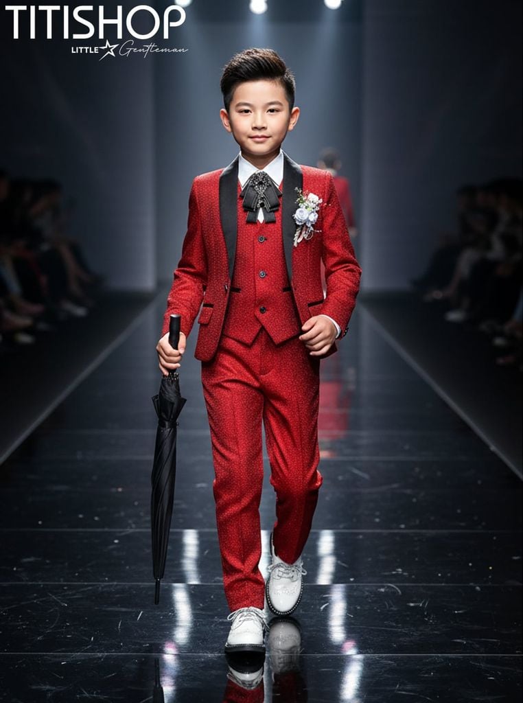 Vest Biểu Diễn Catwalk Bé Trai Titishop