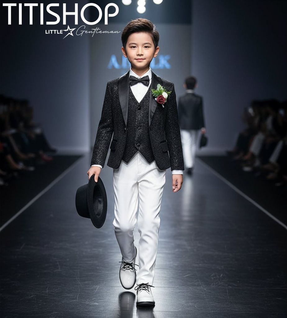 Vest Biểu Diễn Catwalk Bé Trai Titishop