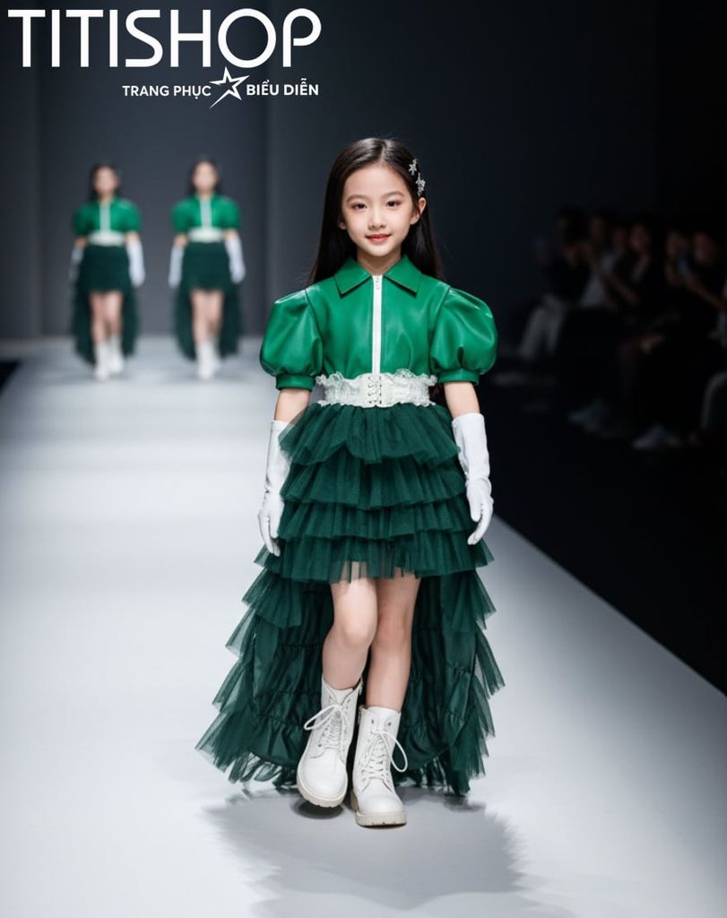 Sét Biểu Diễn Calwalk Bé Gái - 080