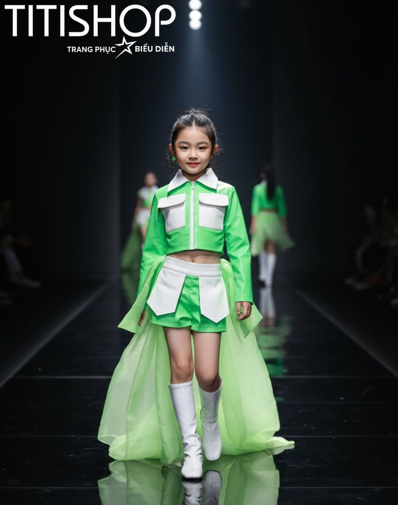 Sét Biểu Diễn Calwalk Bé Gái - 081