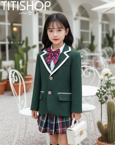 Bộ Vest Bé Gái TiTiShop (90-170)