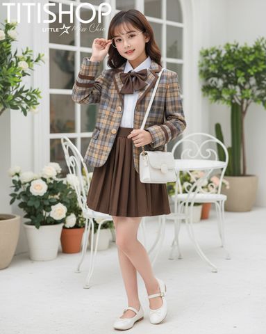 Bộ Vest Bé Gái TiTiShop (90-170)