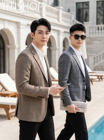 Áo Blazer Qúy Ông Titishop (M-4XL)
