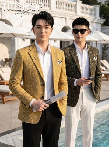 Áo Blazer Qúy Ông Titishop (M-4XL)