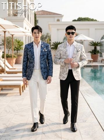 Áo Blazer Qúy Ông Titishop (M-4XL)