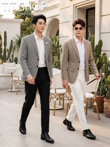 Áo Blazer Qúy Ông Titishop (M-4XL)