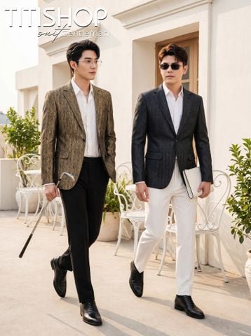 Áo Blazer Qúy Ông Titishop (M-4XL)