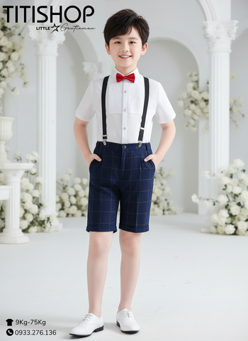 Bộ Sơ Mi & Quần Bé Lớn TITISHOP ( 35-75KG)