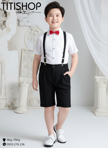 Bộ Sơ Mi & Quần Bé Lớn TITISHOP ( 35-75KG)