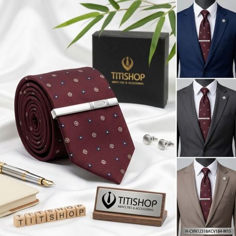 Bộ 2 Món Cavat  & Kẹp Cavat TITISHOP - 009