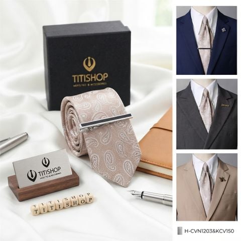Bộ 2 Món Cavat  & Kẹp Cavat TITISHOP - 021