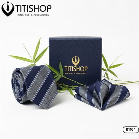 Sét Bộ Cavat & Khăn Cài 1164 TITISHOP