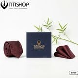 Sét Bộ Cavat & Khăn Cài 1169 TITISHOP