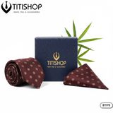 Sét Bộ Cavat & Khăn Cài 1176 TITISHOP