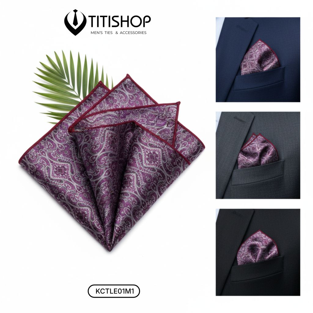 Pocket Square Titishop (Khăn Cài Túi ) - 030