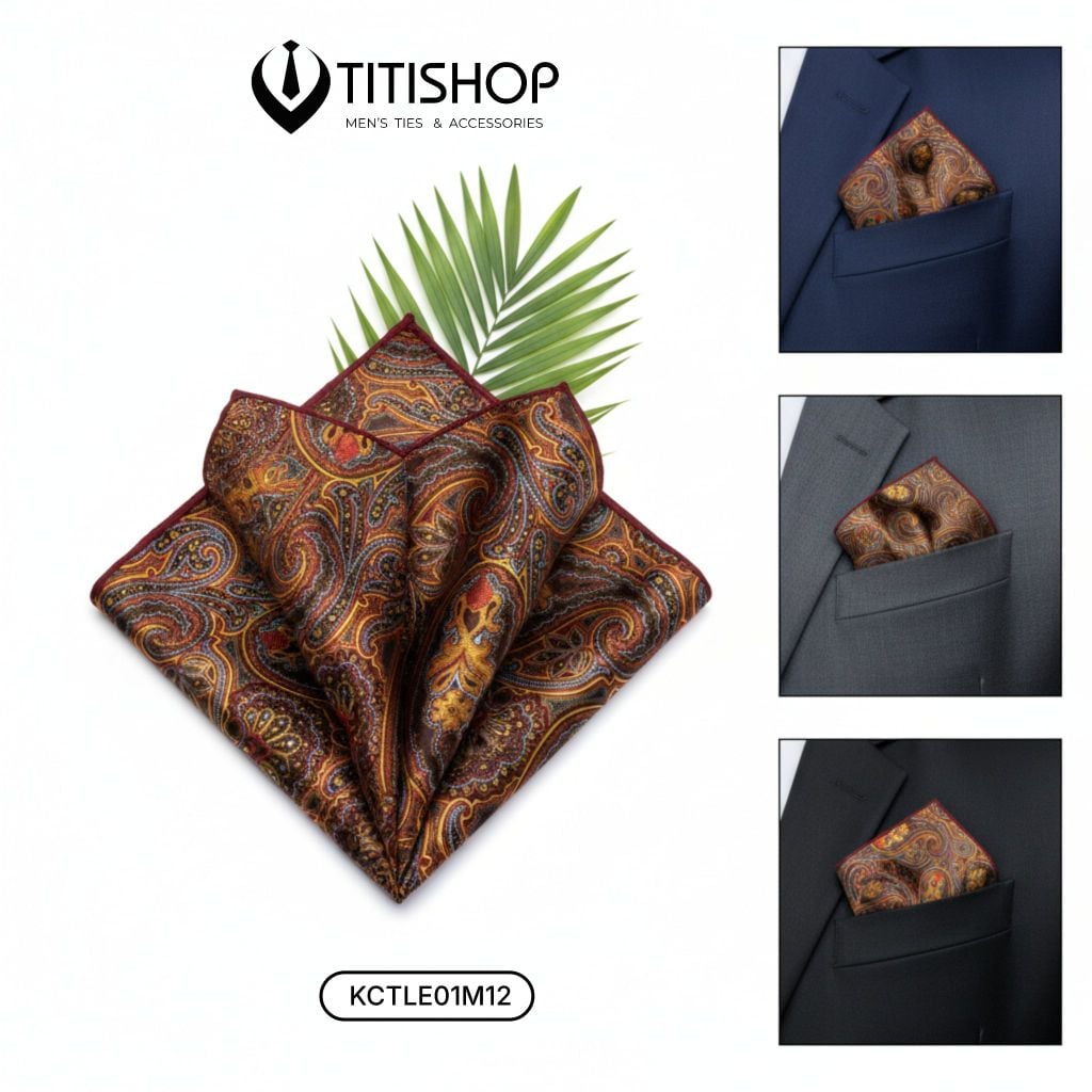 Pocket Square Titishop (Khăn Cài Túi ) - 001