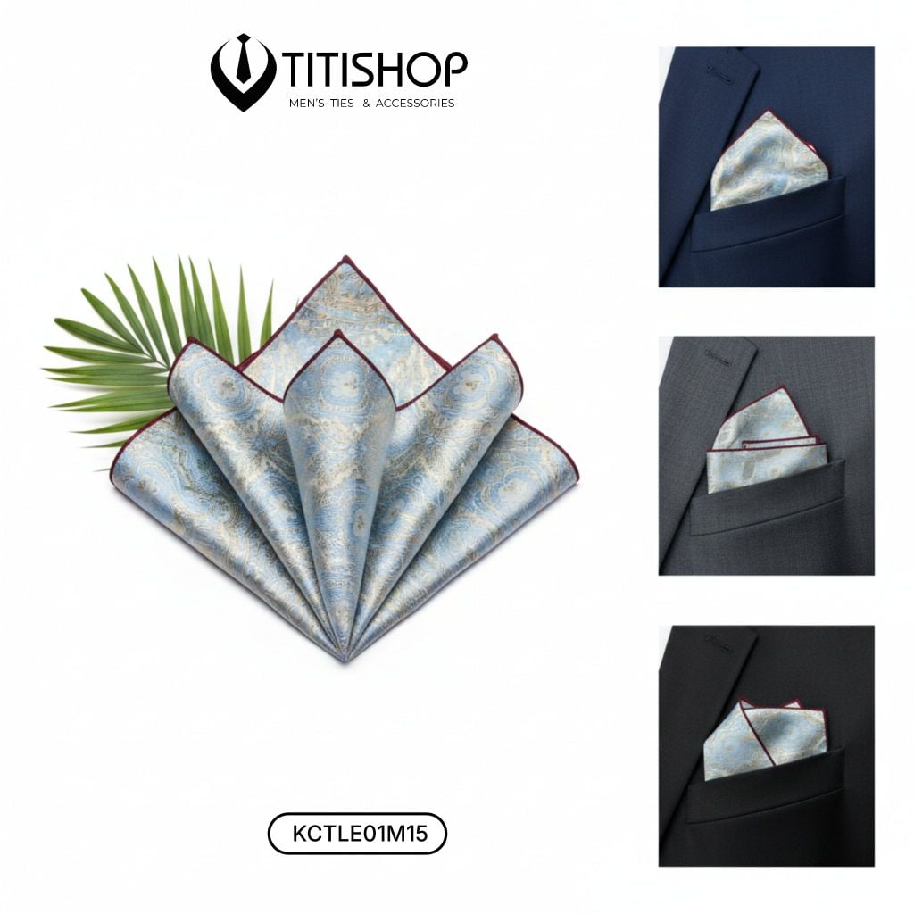 Pocket Square Titishop (Khăn Cài Túi ) - 004