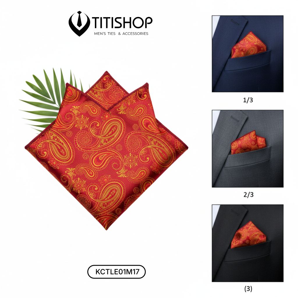 Pocket Square Titishop (Khăn Cài Túi ) - 006