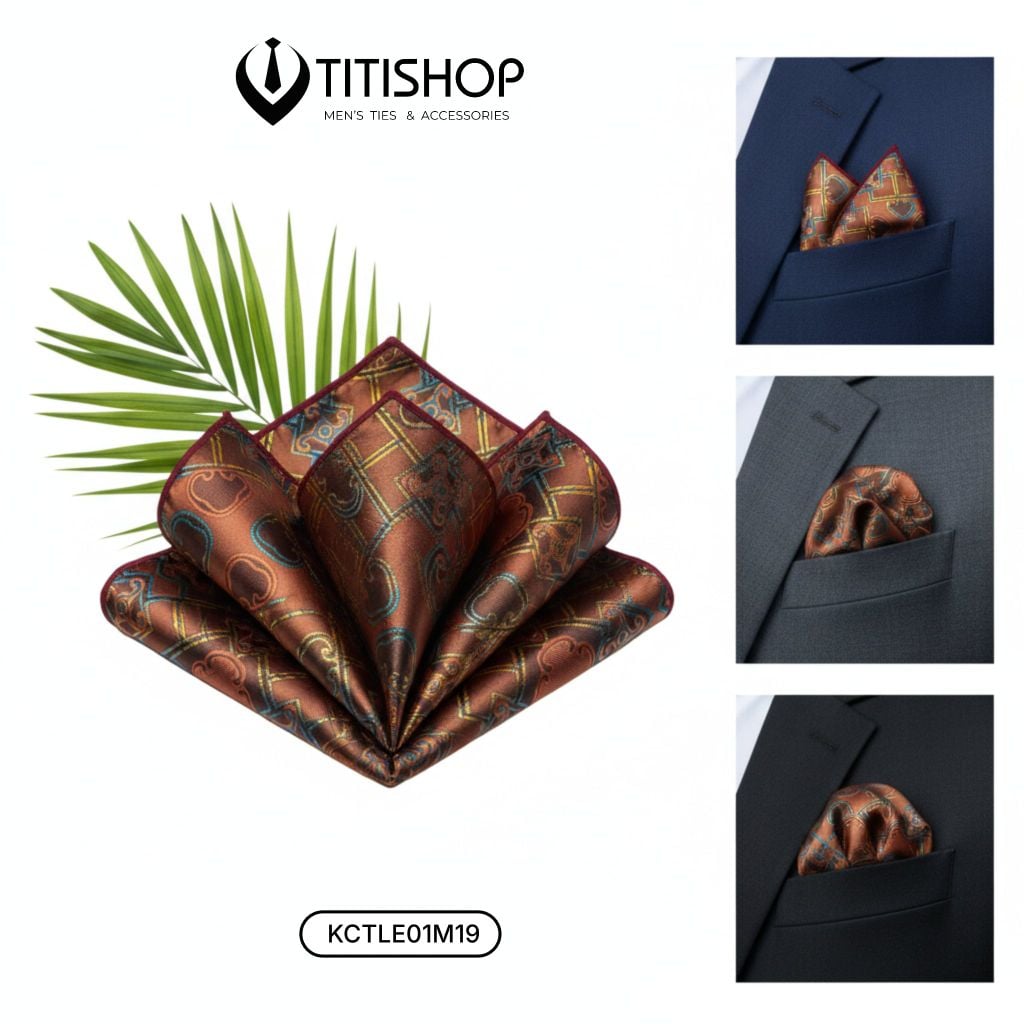 Pocket Square Titishop (Khăn Cài Túi ) - 008