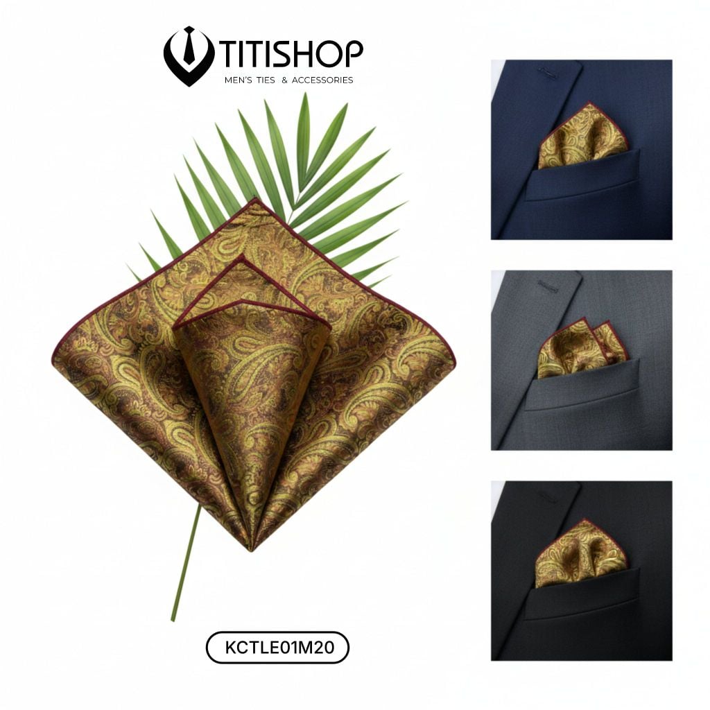 Pocket Square Titishop (Khăn Cài Túi ) - 010