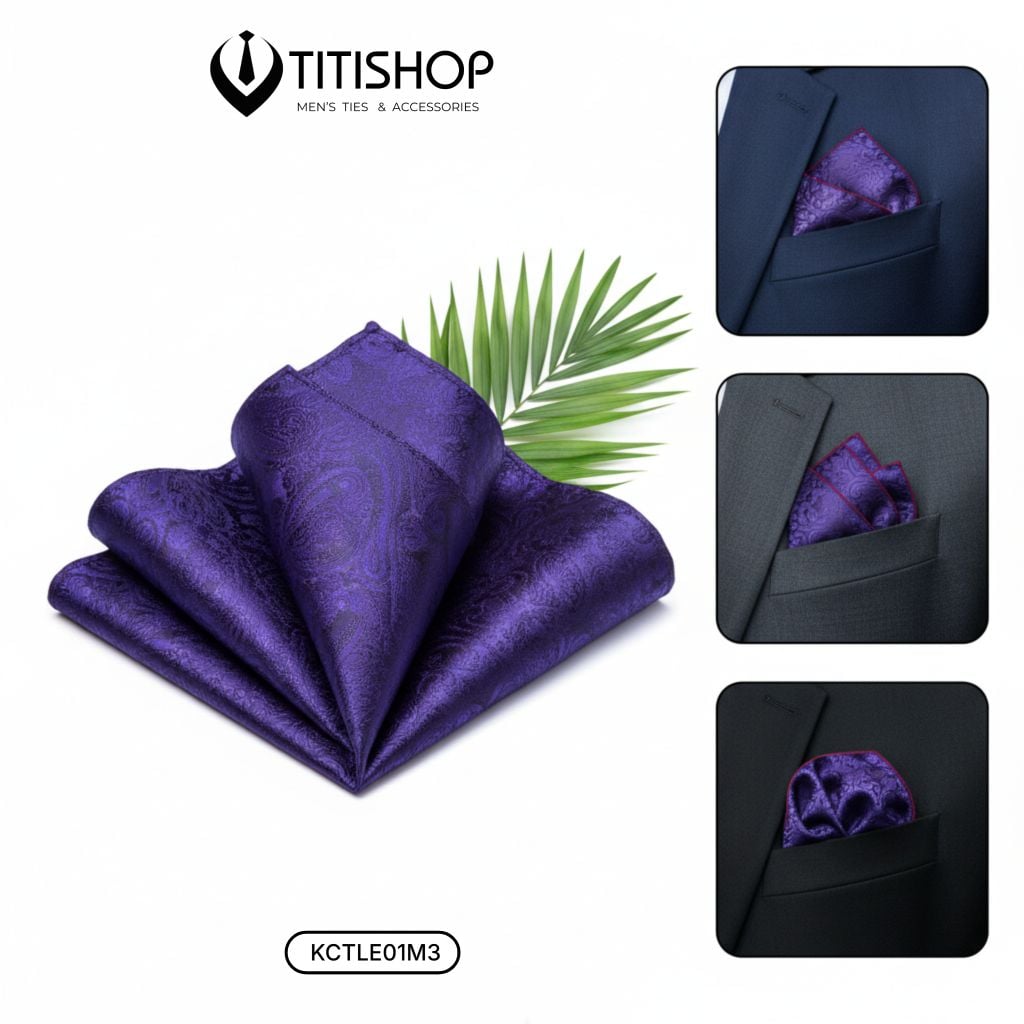 Pocket Square Titishop (Khăn Cài Túi ) - 011
