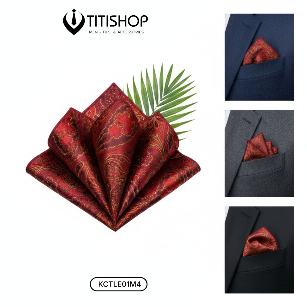 Pocket Square Titishop (Khăn Cài Túi ) - 012