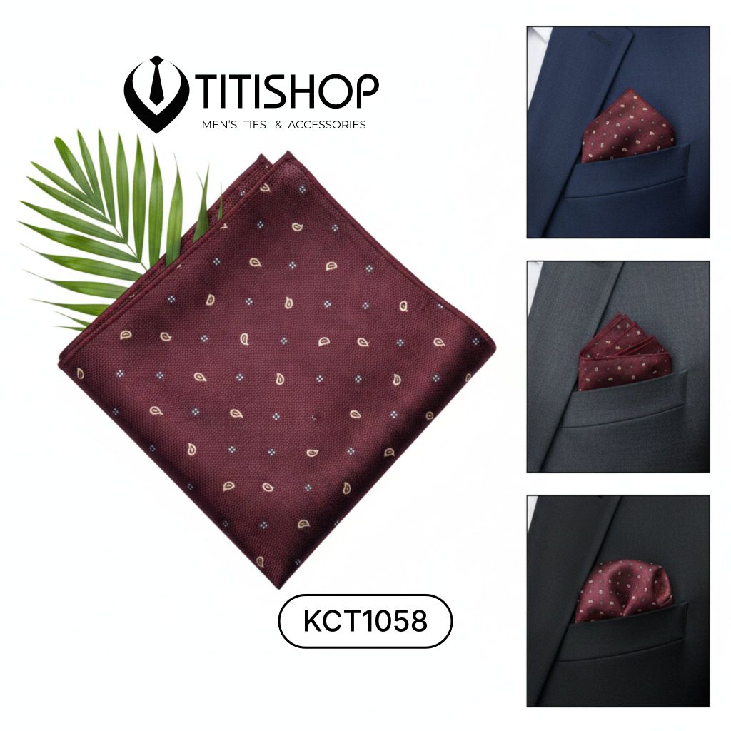 Pocket Square Titishop (Khăn Cài Túi ) - 023