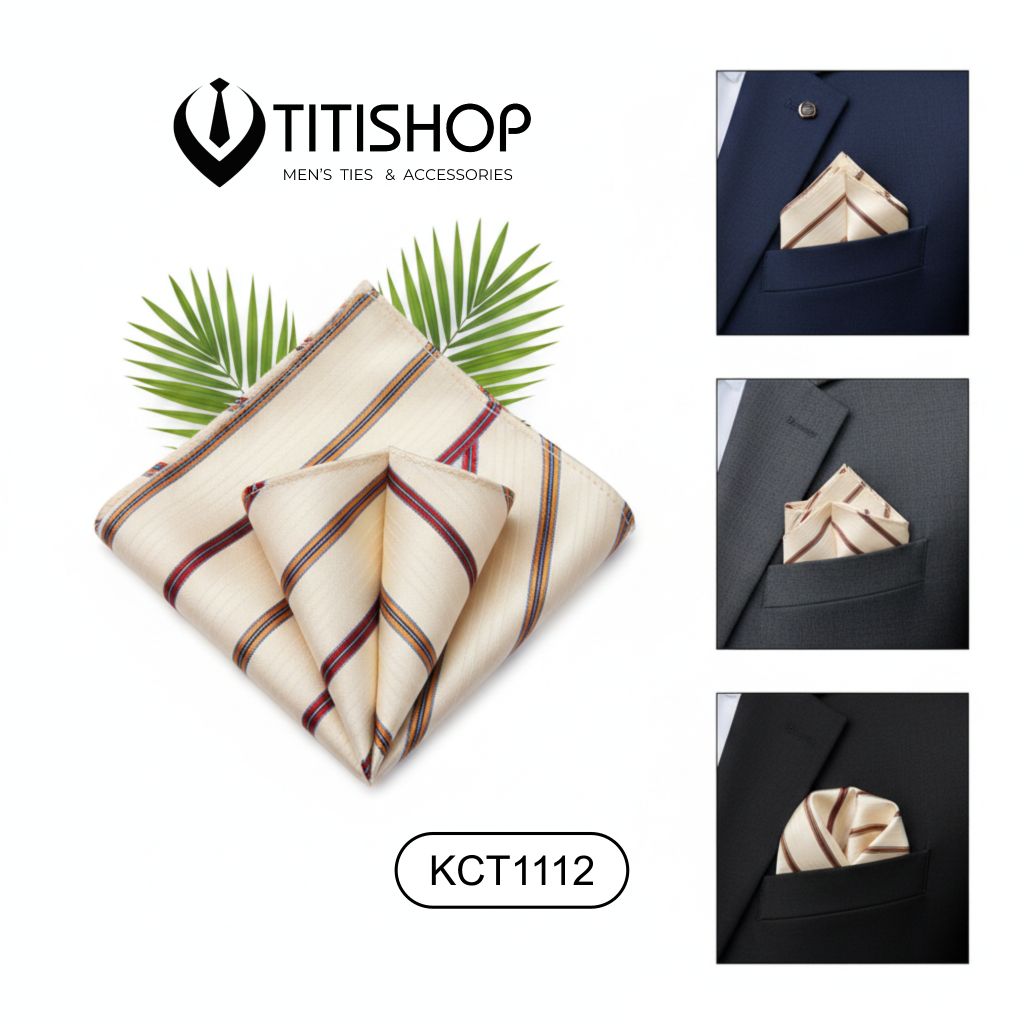 Pocket Square Titishop (Khăn Cài Túi ) - 026