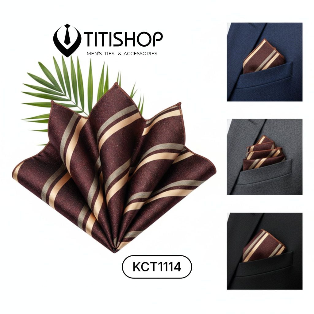 Pocket Square Titishop (Khăn Cài Túi ) - 027