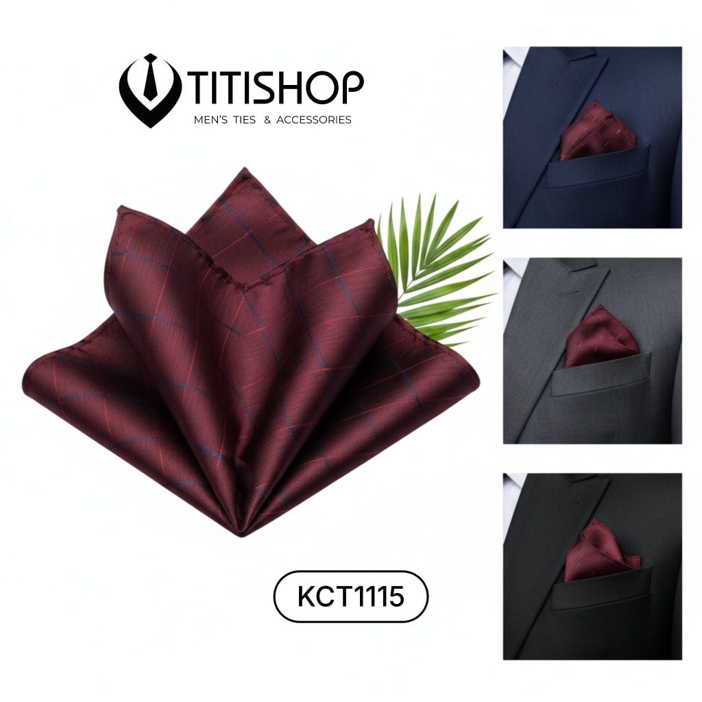 Pocket Square Titishop (Khăn Cài Túi ) - 028