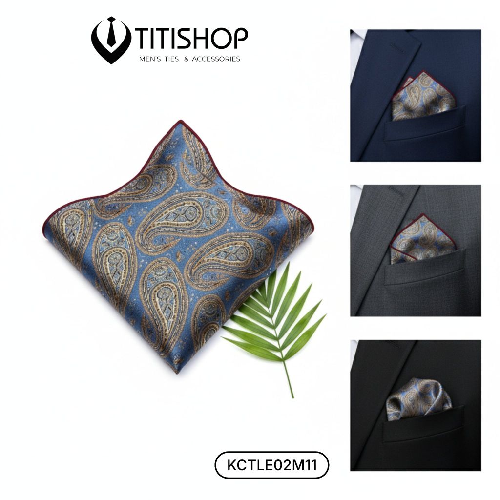 Pocket Square Titishop (Khăn Cài Túi ) - 005