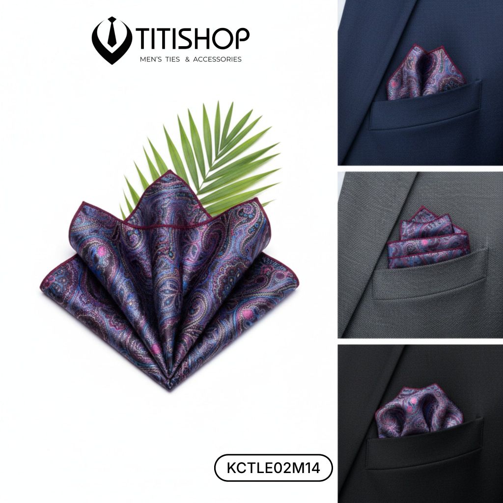 Pocket Square Titishop (Khăn Cài Túi ) - 008