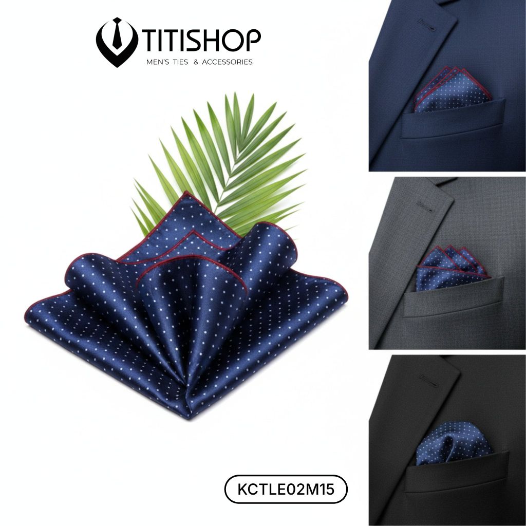 Pocket Square Titishop (Khăn Cài Túi ) - 009