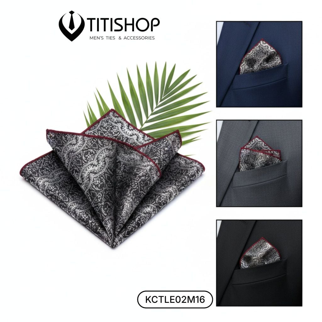Pocket Square Titishop (Khăn Cài Túi ) - 010