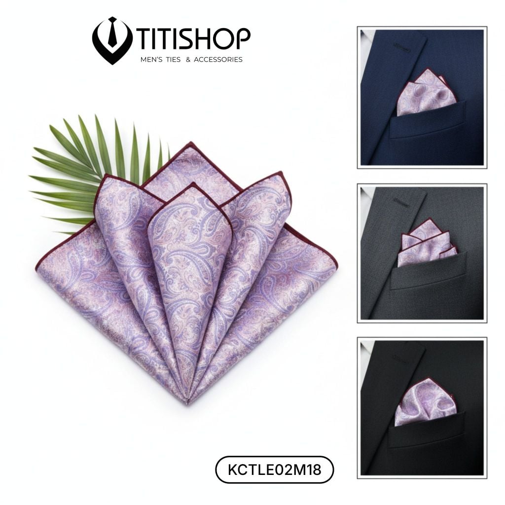Pocket Square Titishop (Khăn Cài Túi ) - 012