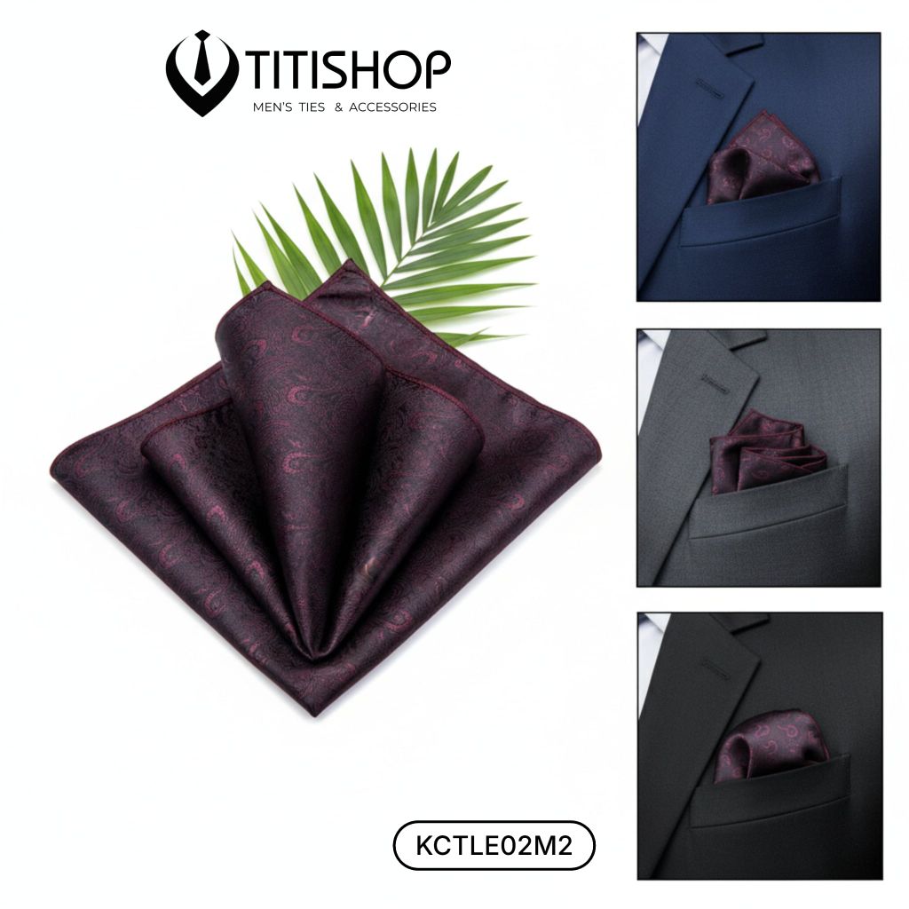 Pocket Square Titishop (Khăn Cài Túi ) - 014