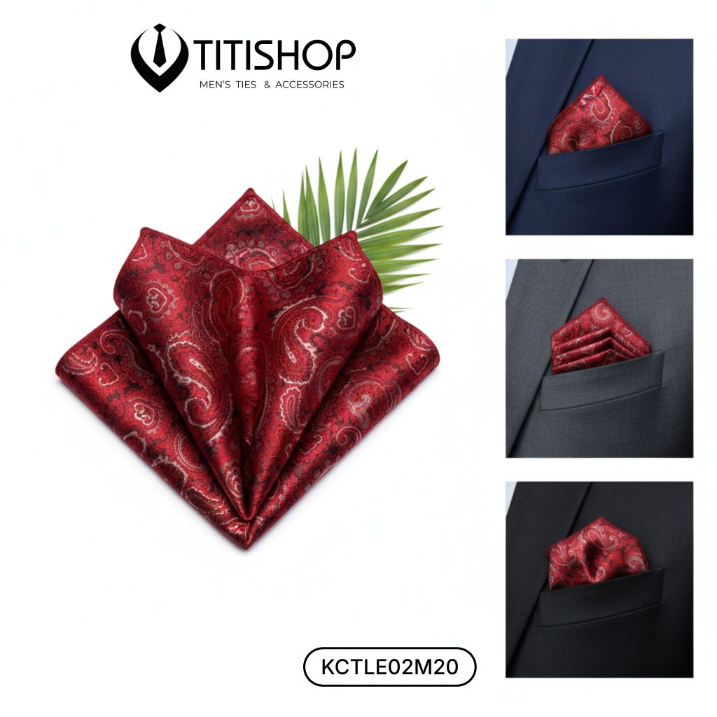 Pocket Square Titishop (Khăn Cài Túi ) - 015