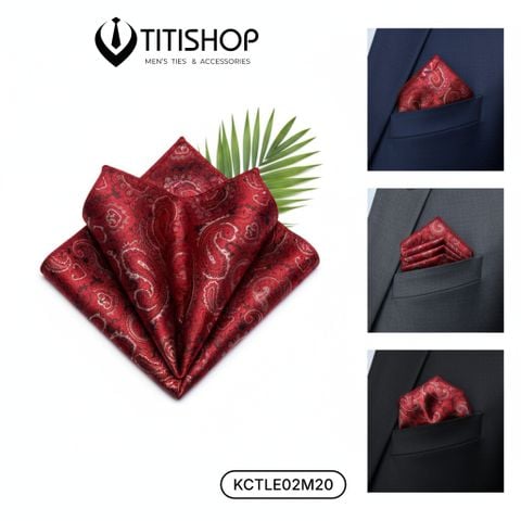 Pocket Square Titishop (Khăn Cài Túi ) - 015