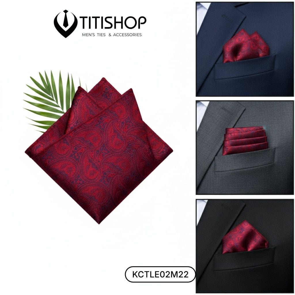 Pocket Square Titishop (Khăn Cài Túi ) - 017