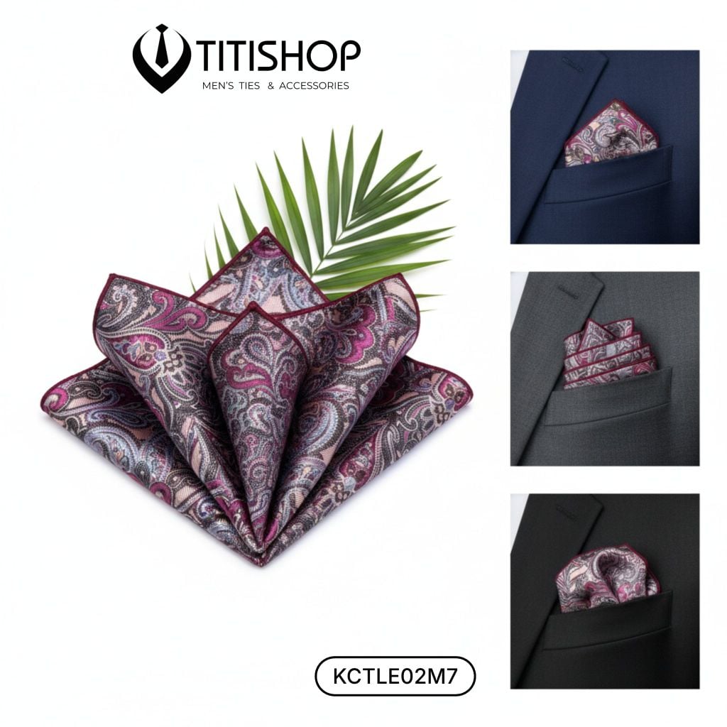Pocket Square Titishop (Khăn Cài Túi ) - 023