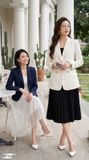 Áo Blazer Nữ Titishop Premium (S-4XL ) - 085