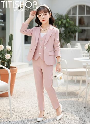 Bộ Vest Bé Gái TiTiShop (90-170)