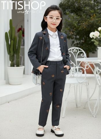 Bộ Vest Bé Gái TiTiShop (90-170)
