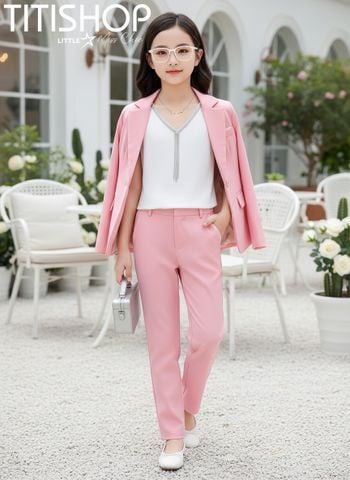 Bộ Vest Bé Gái TiTiShop (90-170)