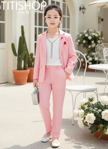 Bộ Vest Bé Gái TiTiShop (90-170)