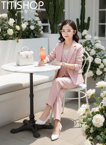 Bộ Vest Bé Gái TiTiShop (90-170)