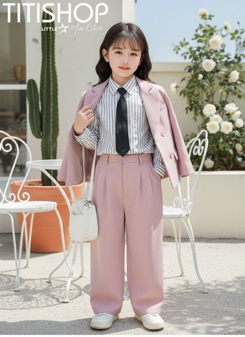 Bộ Vest Bé Gái TiTiShop (90-170)